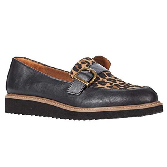 NWT EuroSoft Women's Lucena Leopard Slip-On Shoes, 8 B (M) - Picture 1 of 7